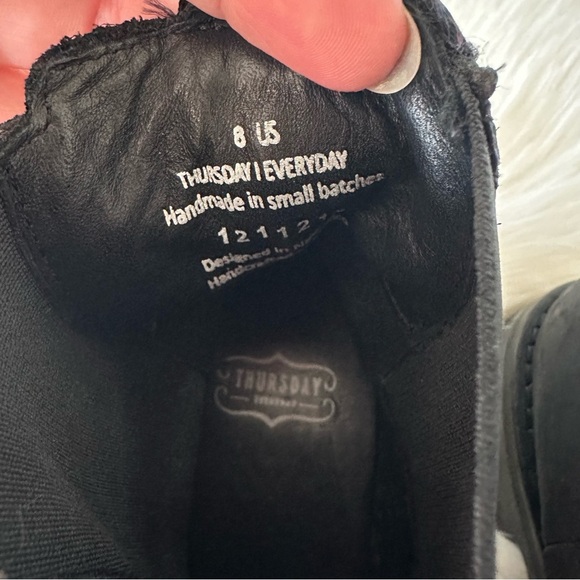 New! Thursday Boots Legend Black Leather Sz 8 - Picture 11 of 11